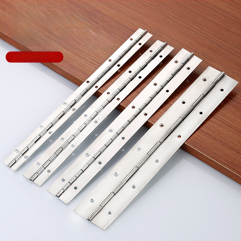 Nerūdijančio plieno pianino šarnyras su šlifuotu paviršių, tinkamas spintelėms, pianinams, durims ir langams