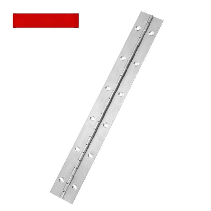 Nerūdijančio plieno pianino šarnyras su šlifuotu paviršių, tinkamas spintelėms, pianinams, durims ir langams