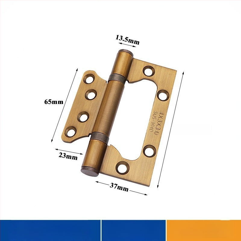 Durų vyris iš nerūdijančio plieno – Asabie, šiuolaikiškas minimalistinis stilius, elektroplatinė danga