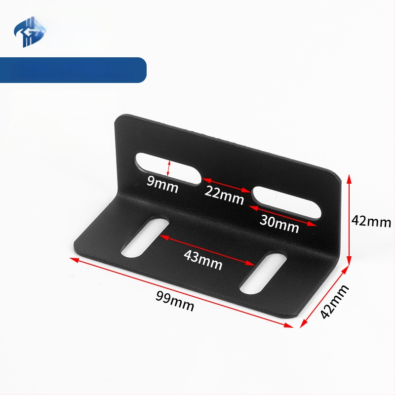 L formos lovos kampinis jungtis, 90° kampas, sutirštintas, reguliuojamas, tinkamas sofai-lovai ir lamelėms rėmui