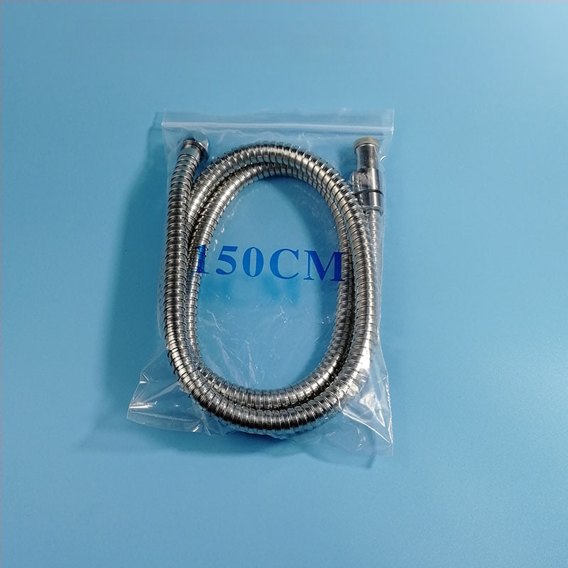 Dušo žarna iš nerūdijančiojo plieno lydinio su vario šerdimi, modelis Geying 0024, nominalus slėgis 1.0 MPa, darbinė temperatūra 0–90°C