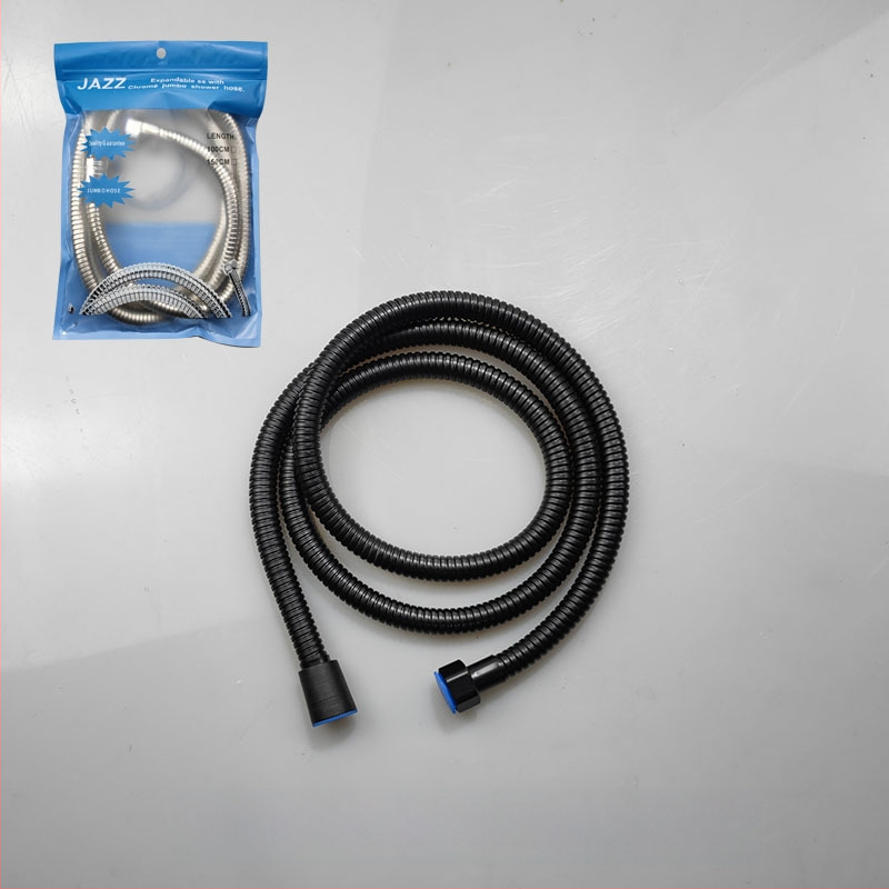 Dušo žarna iš nerūdijančiojo plieno lydinio su vario šerdimi, modelis Geying 0024, nominalus slėgis 1.0 MPa, darbinė temperatūra 0–90°C