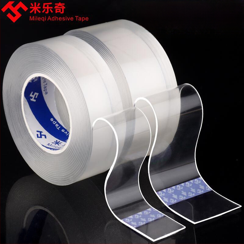 Silikono kampų apsaugos juostelė, Nano Tape serija, Milky ženklas, vandens pagrindo klijai su akrilo sistema, pločio/ilgio/storio reguliavimas, lengvai atplėšiama
