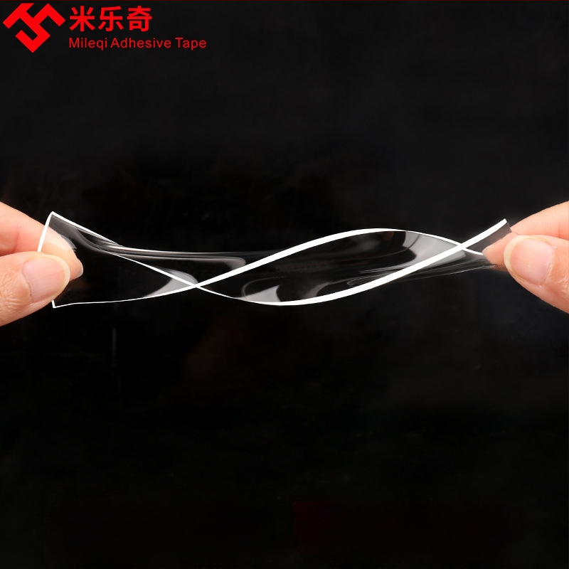 Silikono kampų apsaugos juostelė, Nano Tape serija, Milky ženklas, vandens pagrindo klijai su akrilo sistema, pločio/ilgio/storio reguliavimas, lengvai atplėšiama