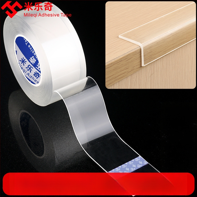 Silikono kampų apsaugos juostelė, Nano Tape serija, Milky ženklas, vandens pagrindo klijai su akrilo sistema, pločio/ilgio/storio reguliavimas, lengvai atplėšiama