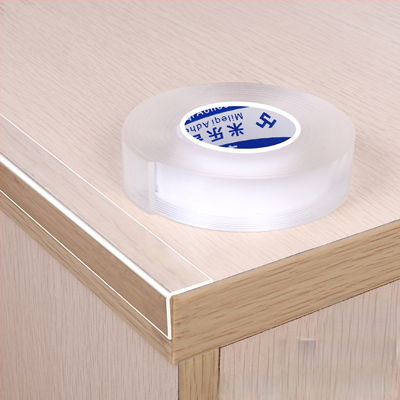 Silikono kampų apsaugos juostelė, Nano Tape serija, Milky ženklas, vandens pagrindo klijai su akrilo sistema, pločio/ilgio/storio reguliavimas, lengvai atplėšiama