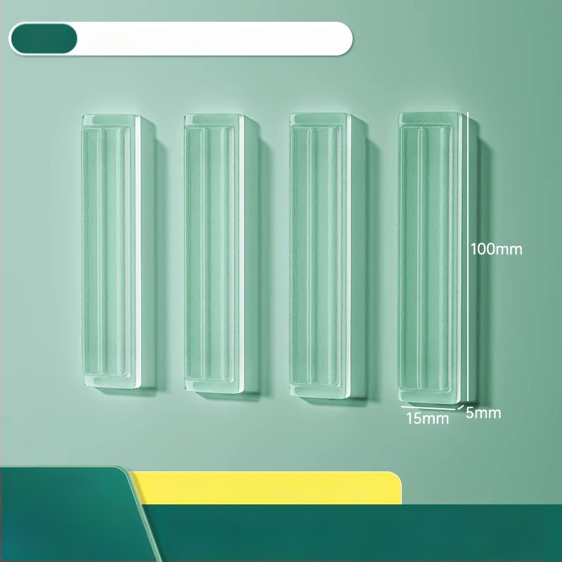 Silikona aizsardzība ledusskapja durvīm, roktura buferis, klusa darbība, nodilumizturīga