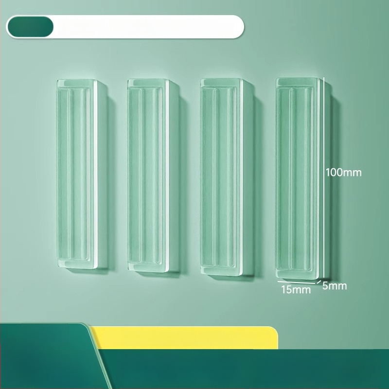 Silikona aizsardzība ledusskapja durvīm, roktura buferis, klusa darbība, nodilumizturīga