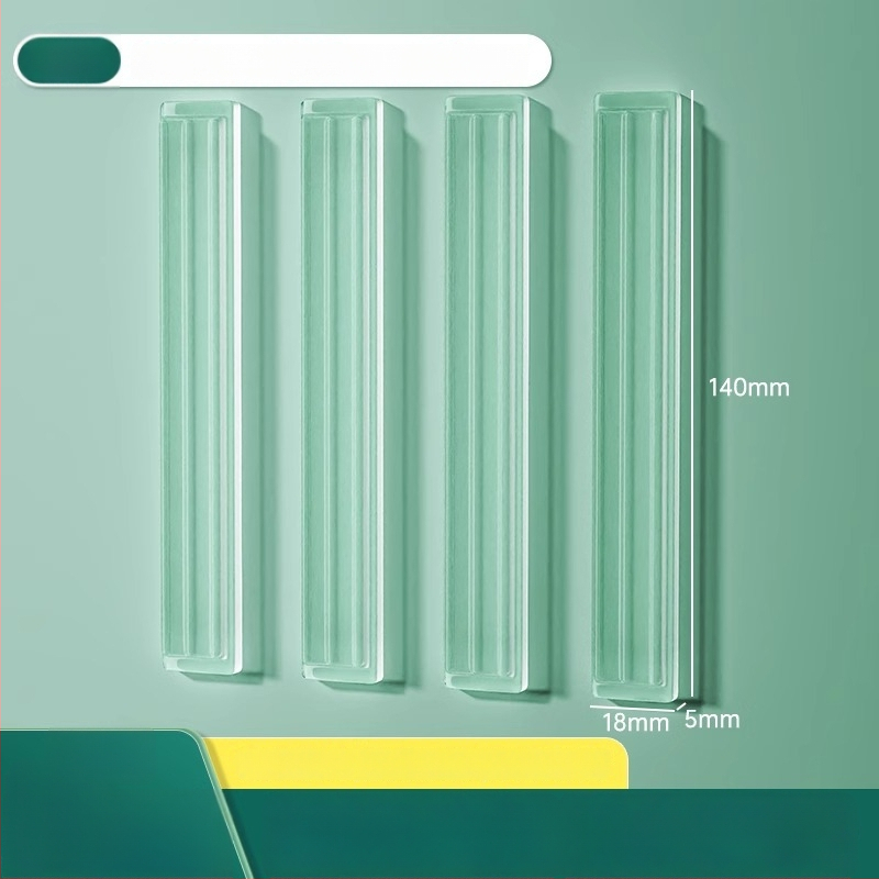 Silikona aizsardzība ledusskapja durvīm, roktura buferis, klusa darbība, nodilumizturīga