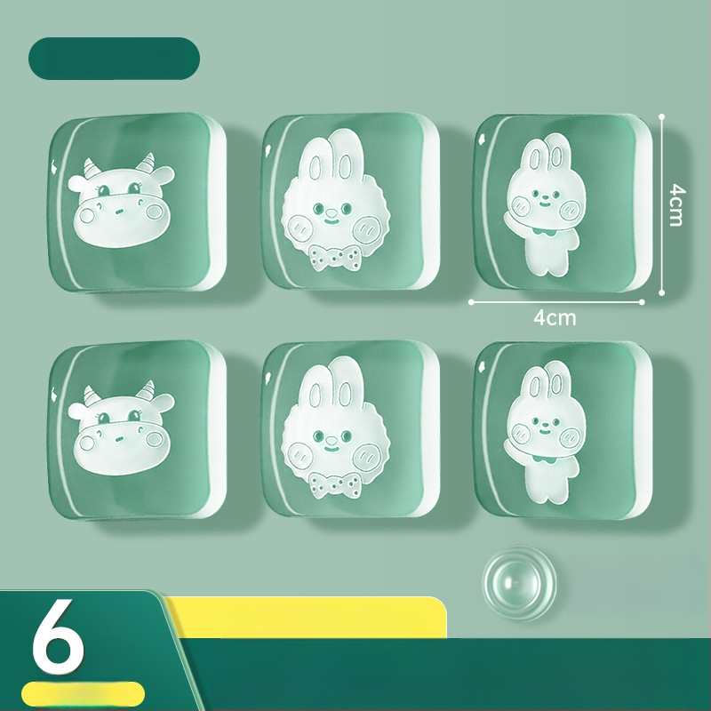 Silikona aizsardzība ledusskapja durvīm, roktura buferis, klusa darbība, nodilumizturīga