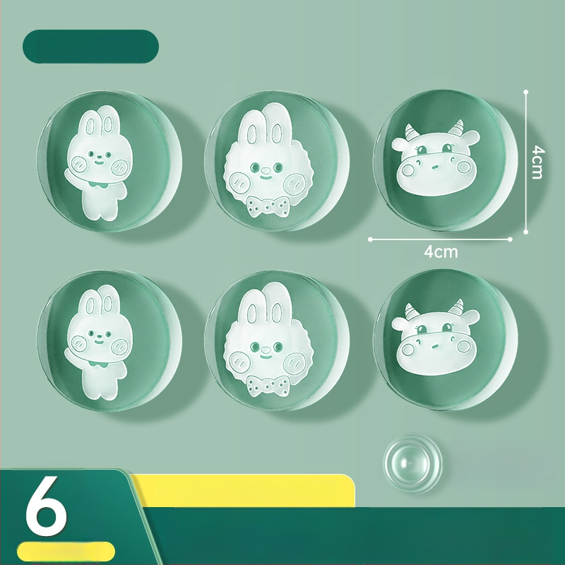 Silikona aizsardzība ledusskapja durvīm, roktura buferis, klusa darbība, nodilumizturīga