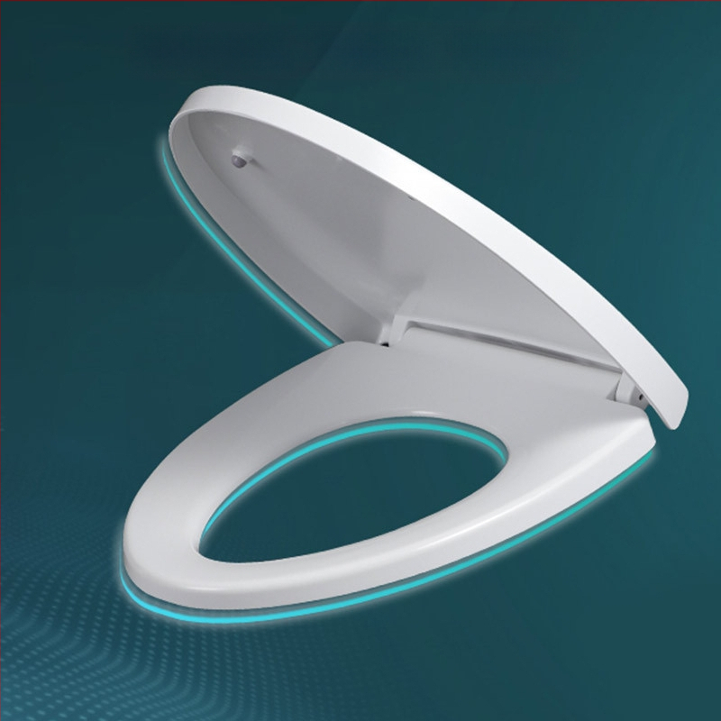 Toaletės dangtelis su lėtu uždarymu; UOV tipo; iš PP plokštės; U formos; skylučių atstumas 8–25 mm