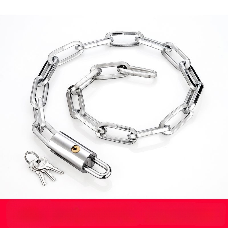 Ahelalukk, millel on varguse ja lõikamise vastane kaitse, terasest, mudel 698573, Guangzhou Jingli, sobib kolmerattalistele sõidukitele, jalgratastele, mootorratastele ja elektrijalgratastele, kaasaegne minimalistlik disain.