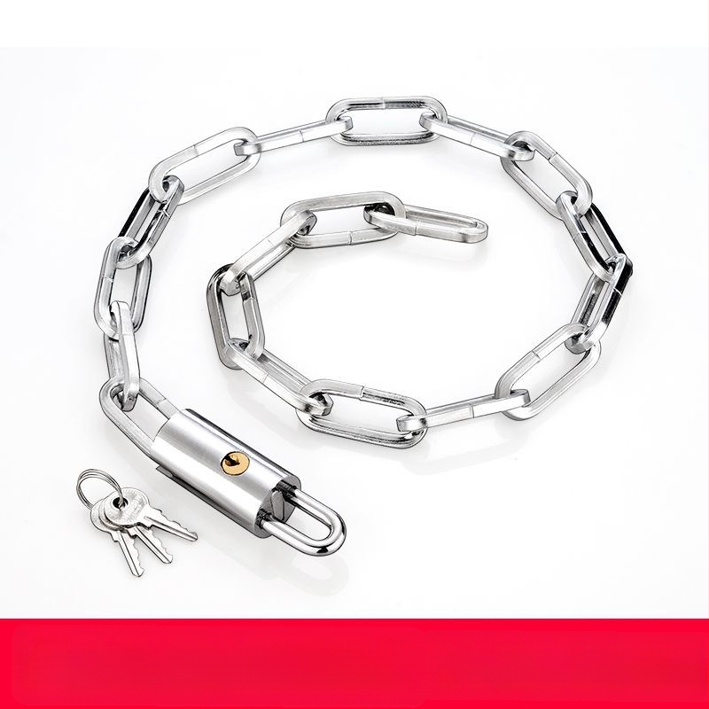 Ahelalukk, millel on varguse ja lõikamise vastane kaitse, terasest, mudel 698573, Guangzhou Jingli, sobib kolmerattalistele sõidukitele, jalgratastele, mootorratastele ja elektrijalgratastele, kaasaegne minimalistlik disain.