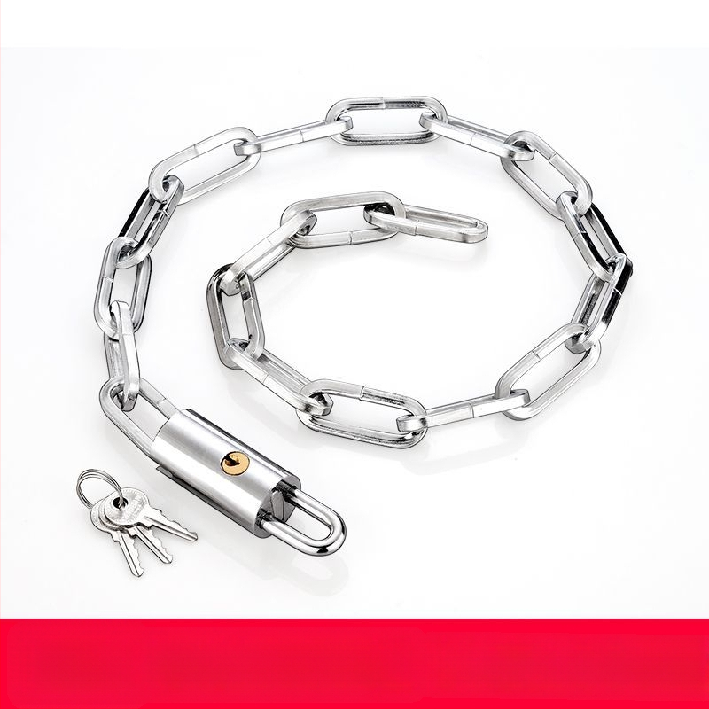 Ahelalukk, millel on varguse ja lõikamise vastane kaitse, terasest, mudel 698573, Guangzhou Jingli, sobib kolmerattalistele sõidukitele, jalgratastele, mootorratastele ja elektrijalgratastele, kaasaegne minimalistlik disain.