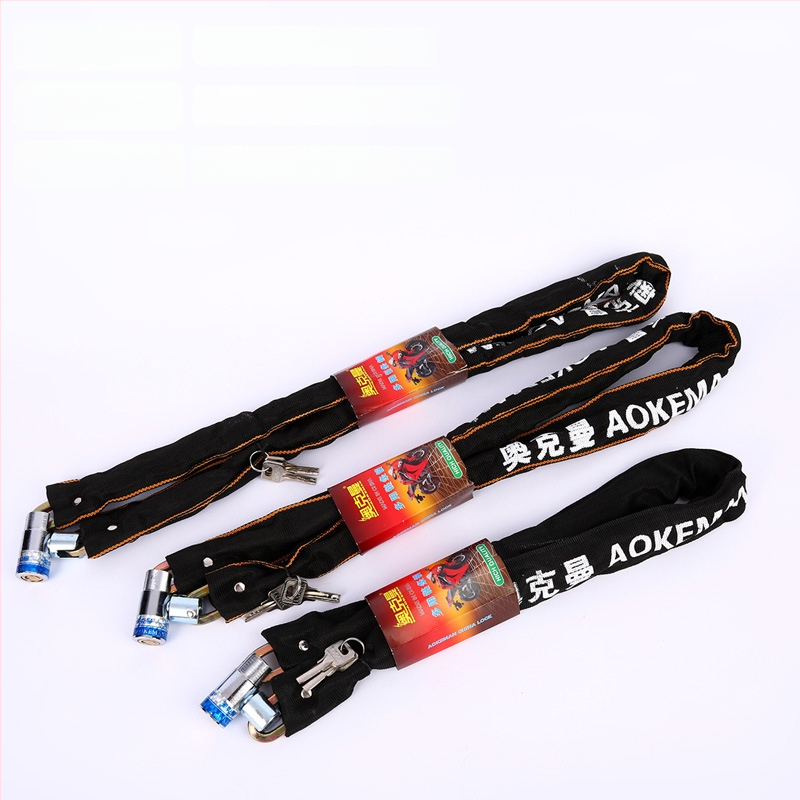 Ockman paksu tekstiilmähisega kettlukust mangaanterasest, mudel 5100, sobib jalgratastele, motorollidele, elektrisõidukitele ja ustele