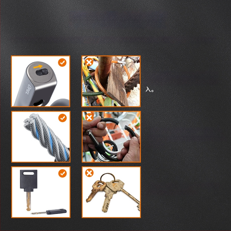 OPEL JTS-K plieno dviračio užraktas, skirtas kalnų ir miesto dviračiams, 0,4 kg