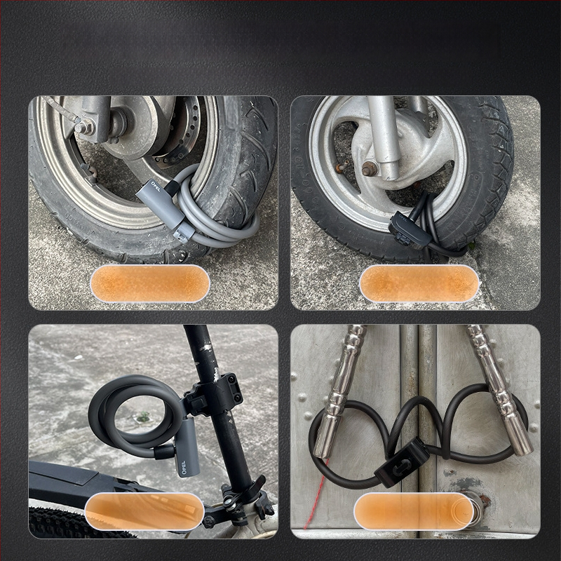 OPEL JTS-K plieno dviračio užraktas, skirtas kalnų ir miesto dviračiams, 0,4 kg