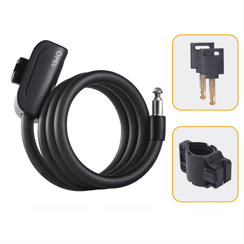 OPEL JTS-K plieno dviračio užraktas, skirtas kalnų ir miesto dviračiams, 0,4 kg