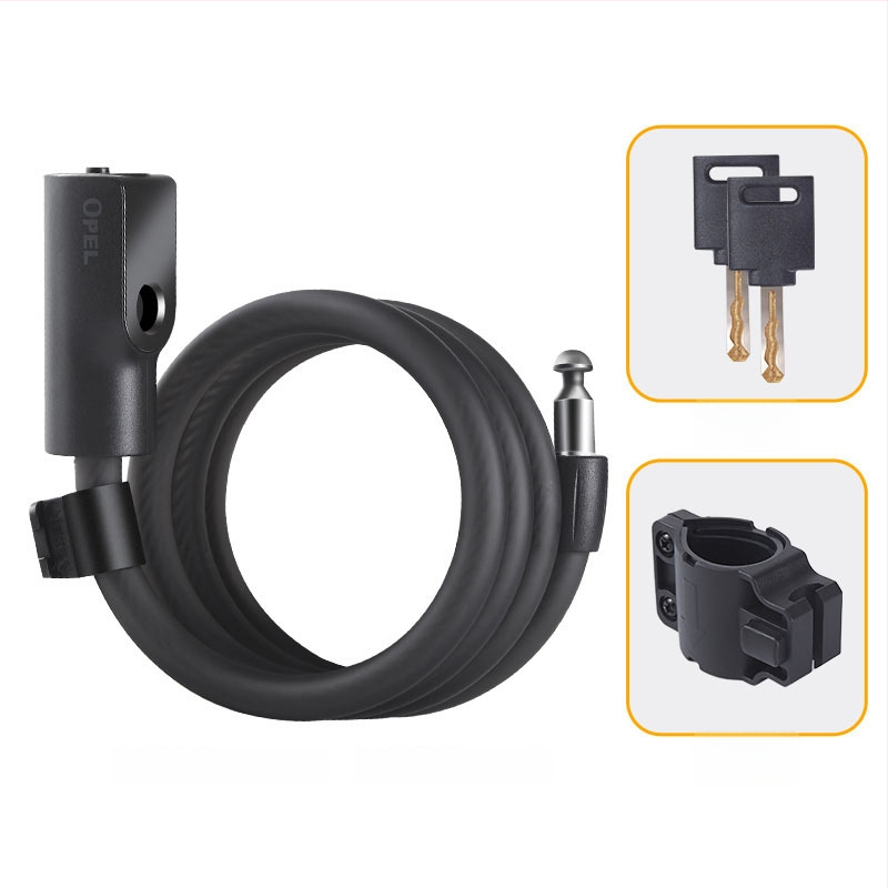 OPEL JTS-K plieno dviračio užraktas, skirtas kalnų ir miesto dviračiams, 0,4 kg