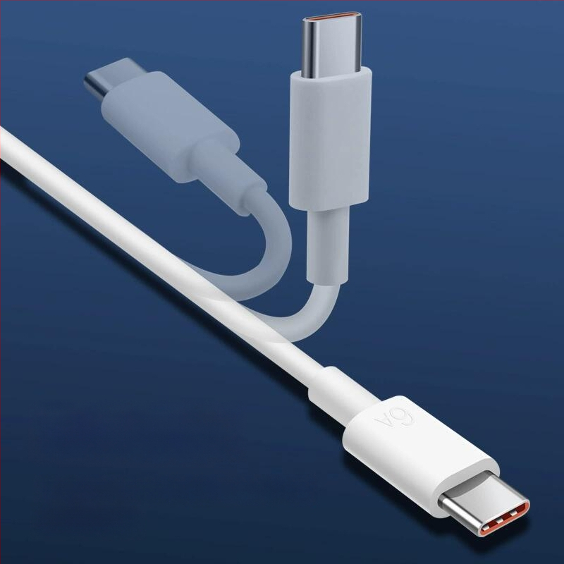 Sanxi 6A greito įkrovimo duomenų kabelis — USB-C/Lightning/Micro-USB (daugiainterfeisių), TPES medžiaga