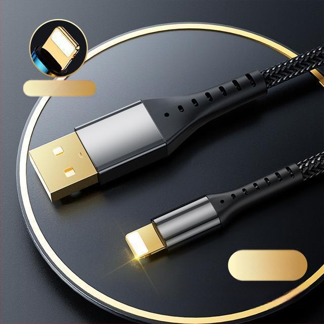 Semida Sheng Apple Lightning greito įkrovimo kabelis, 20W, pintas, su vienu galu