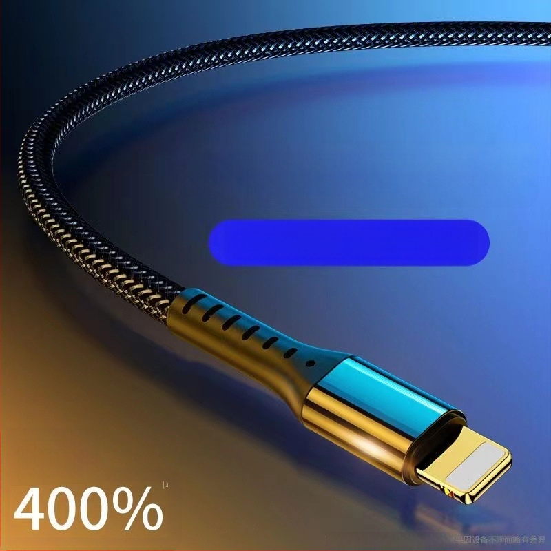 Semida Sheng Apple Lightning greito įkrovimo kabelis, 20W, pintas, su vienu galu