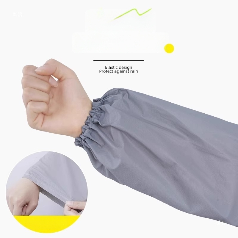 Suaugusiųjų storas PVC lietaus pončas, lauko kelionėms ir alpinizmui – kartojamai naudojamas