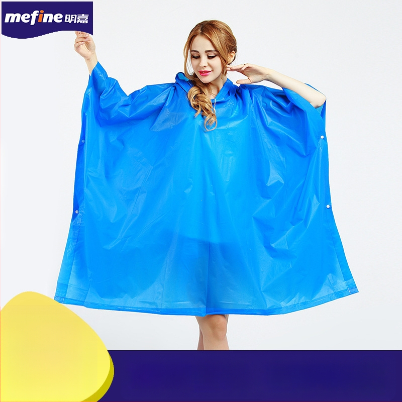 EVA vihma pončo kapistiilis, matkamiseks, täiskasvanutele, kerge, kaal 0,17 kg