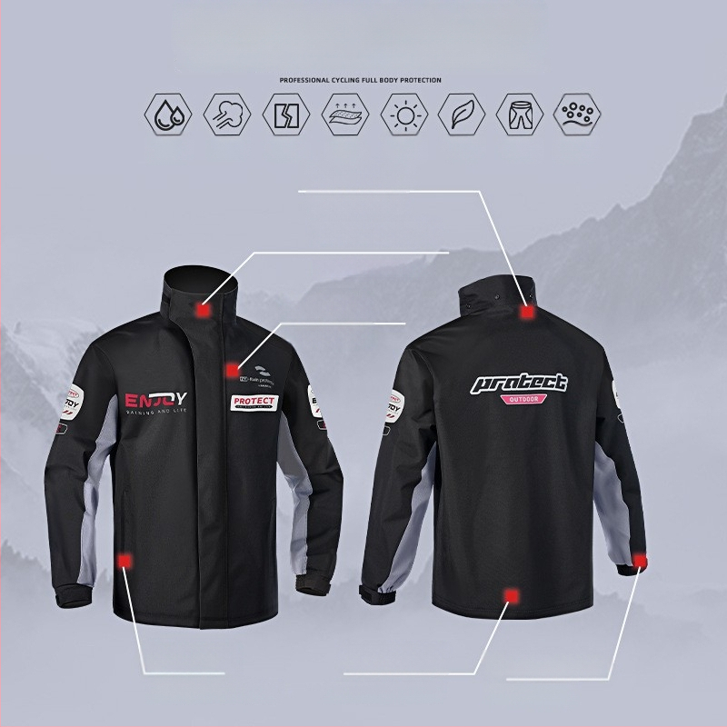 Skaldytas lietaus pončas motociklui ir elektriniam paspirtukui, audinys 22-silk, PVC atsparus sluoksnis, vienam suaugusiam