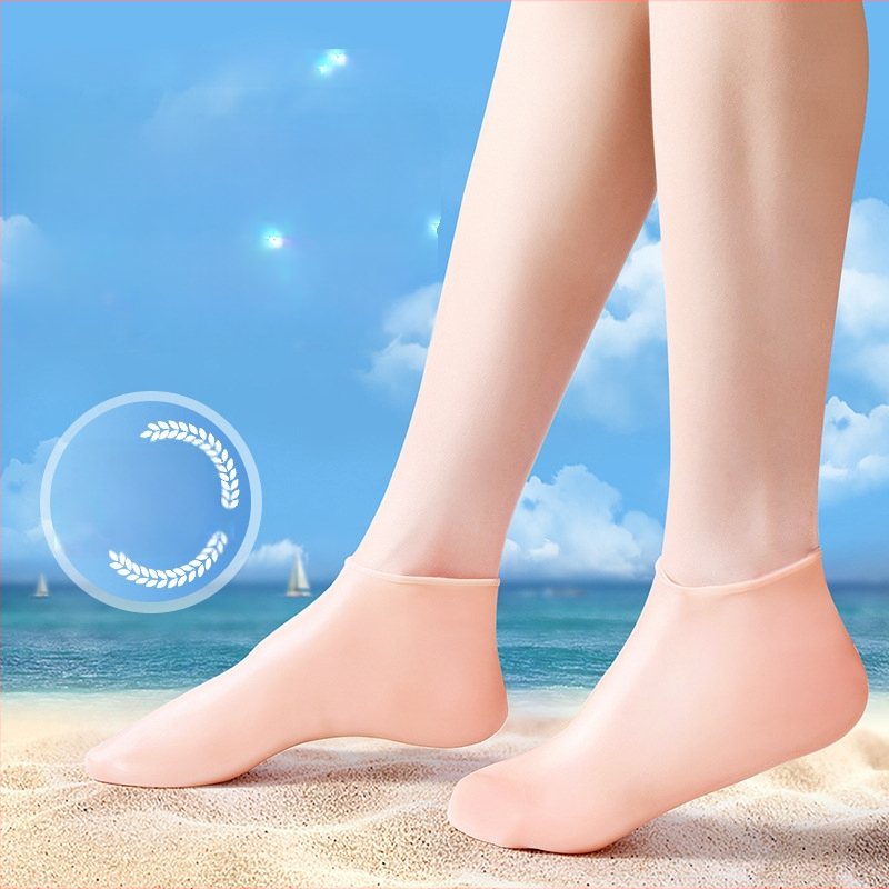 Silikoninis apsauginis drėkinantis pėdos dangtelis su priešslydžio funkcija – Song Dessa