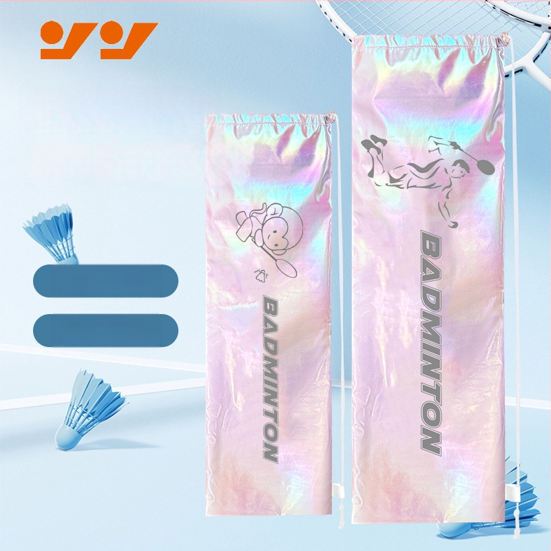 Badmintoni/tenise raketikotis diagonaalse õla rihmaga, veekindel, suur maht, polüestri materjal