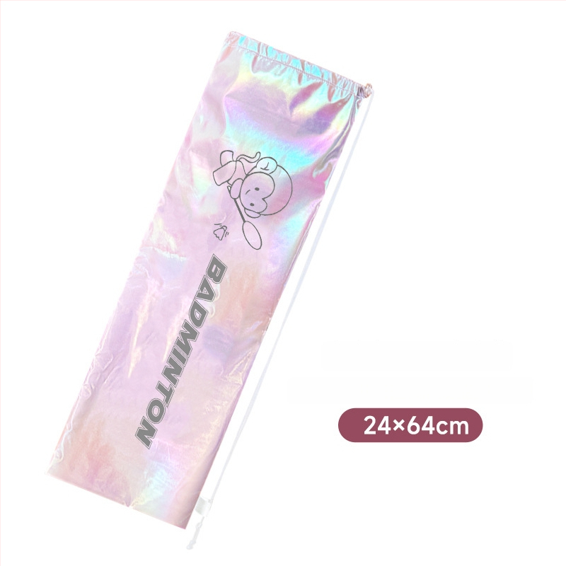 Badmintoni/tenise raketikotis diagonaalse õla rihmaga, veekindel, suur maht, polüestri materjal