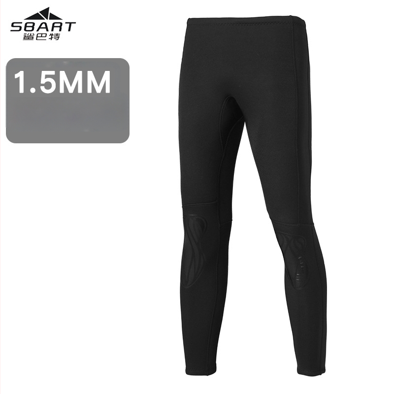 Sbart 1,5 mm dalinis nardymo neopreninis kostiumas, ilgomis rankovėmis, laiko šilumą, 90% neoprenas + 10% nailono, visiškai kostiumas vyrams, nardymas ir plaukimas