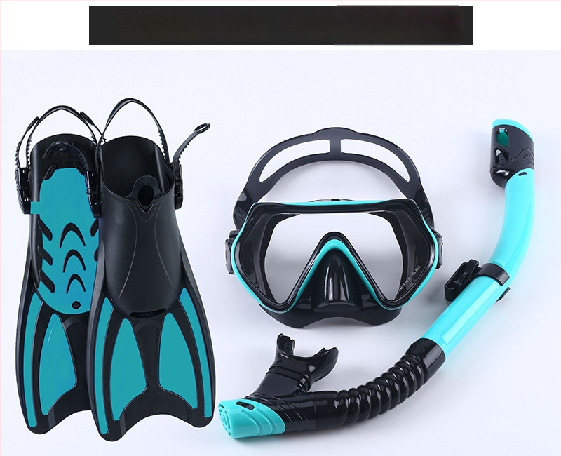 Snorkeliavimo komplektas: plaukimo pirštinės, sausasis snorkelis ir nardymo maska; Medžiaga: PP, TPR, POM; Prekės ženklas: Asy; Tinkamas suaugusiems ir vaikams