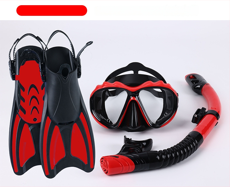 Snorkeliavimo komplektas: plaukimo pirštinės, sausasis snorkelis ir nardymo maska; Medžiaga: PP, TPR, POM; Prekės ženklas: Asy; Tinkamas suaugusiems ir vaikams