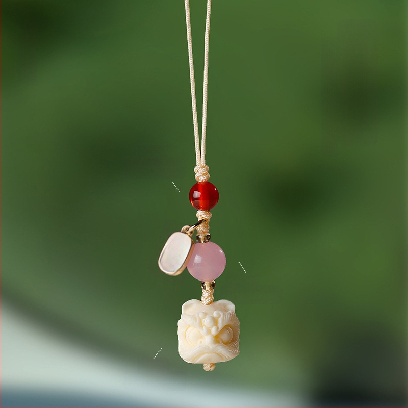 Käsitöö Bodhi bagażāžas talisman — armas loomamuster (karu/siga/väike loom), Materjal Bodhi