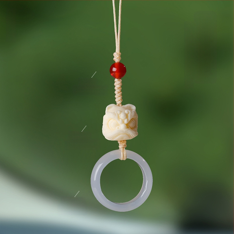 Käsitöö Bodhi bagażāžas talisman — armas loomamuster (karu/siga/väike loom), Materjal Bodhi