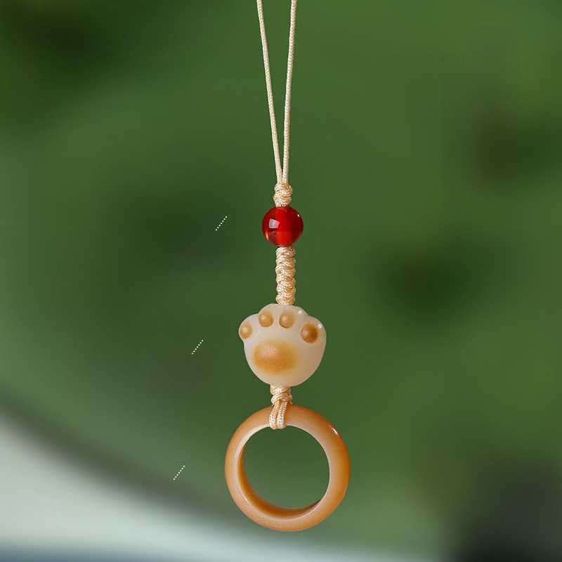 Käsitöö Bodhi bagażāžas talisman — armas loomamuster (karu/siga/väike loom), Materjal Bodhi