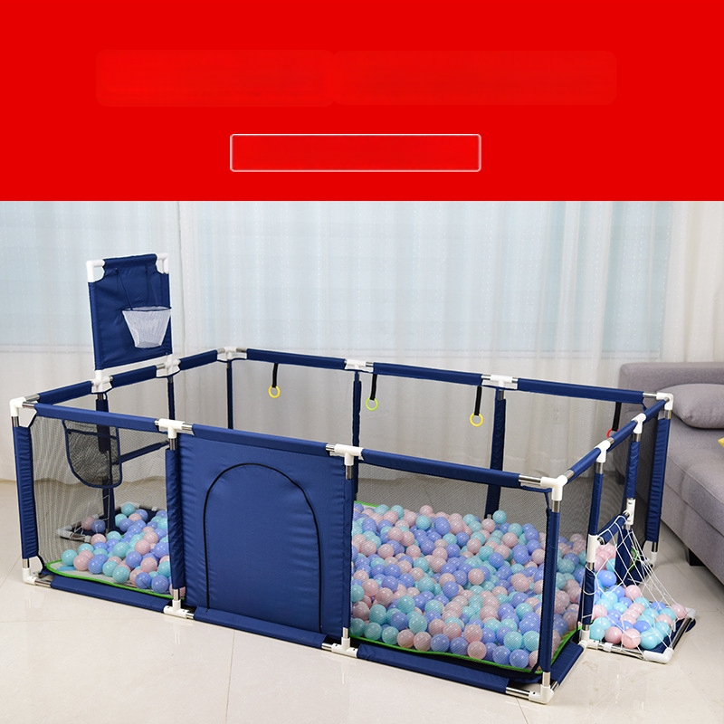 Viduje skirta vaiko saugos tvora iš apsauginio audinio, tinkama grindims arba lovai, skatinanti ropėjimą