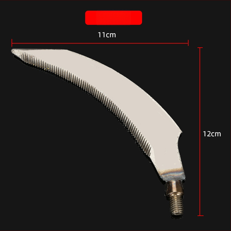 Raudne lõikepea murule ja veetaimedele, 8 mm keermestusega, ühilduv võrgustiku vardaga