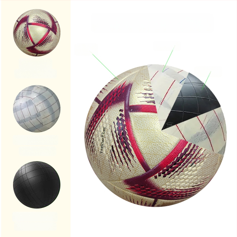 APOLOIZ PU futbolo kamuolys su lipniais siūlais, pritaikymas įmanomas, logotipo spausdinimas, Pasaulio taurės leidimas