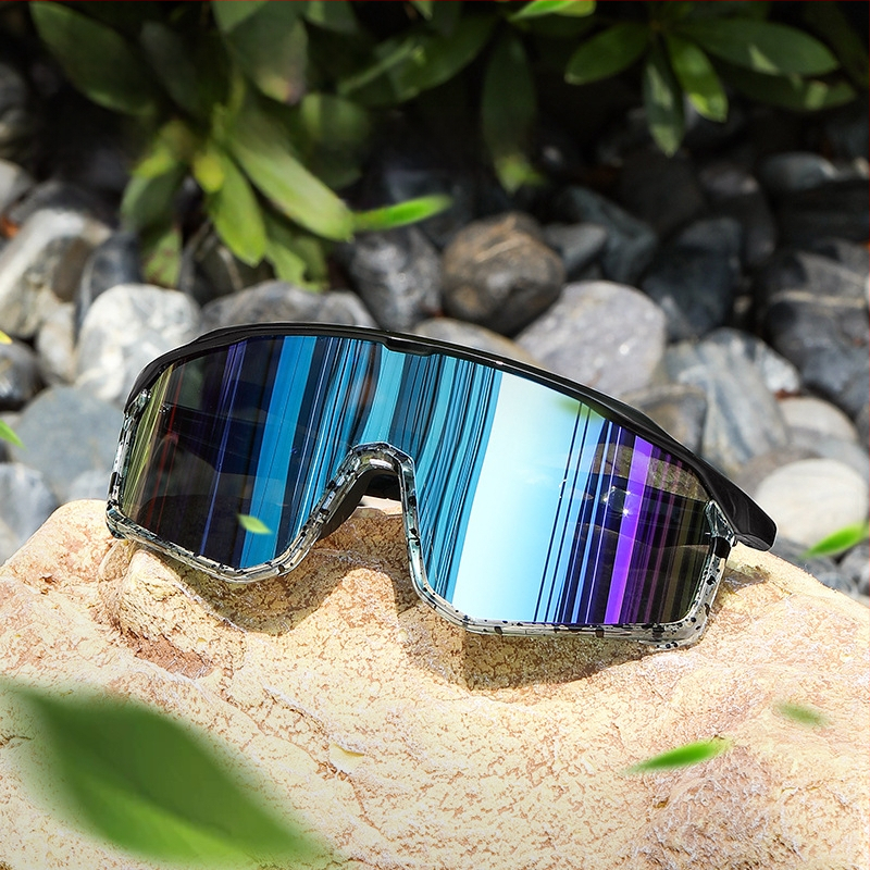 Dviračių akiniai ZM99011, keičiamos lęšiai, vėjo atsparūs, pilnas rėmas, unisex