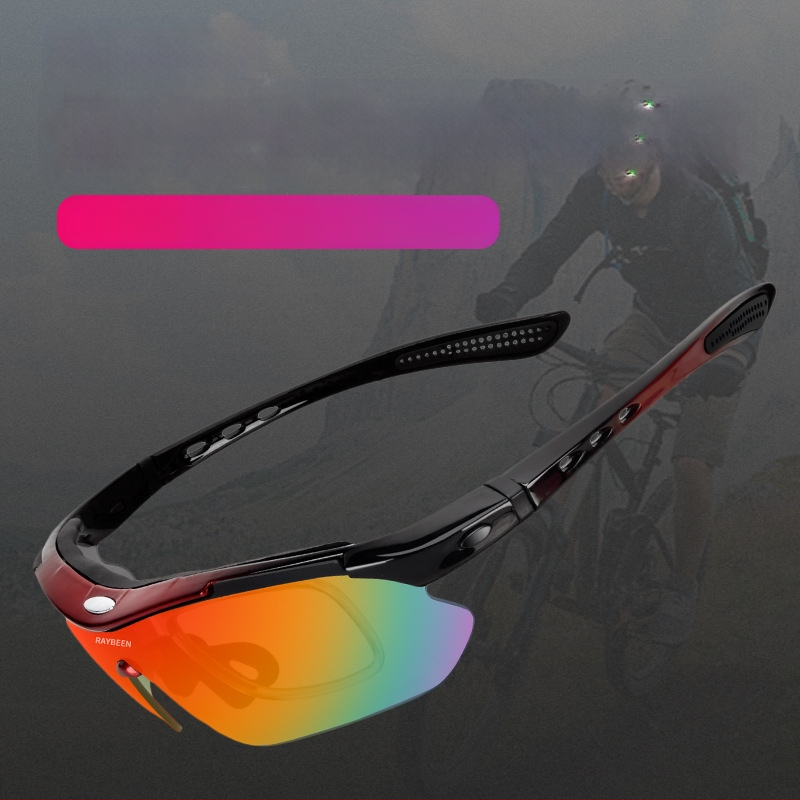 Strength Merchants poliarizuoti dviračių akiniai YJ04, suderinami su dioptrijomis, nuimami tempai, inžinerinė derva