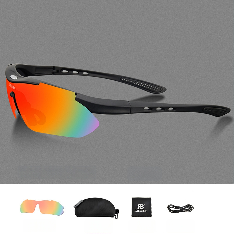 Strength Merchants poliarizuoti dviračių akiniai YJ04, suderinami su dioptrijomis, nuimami tempai, inžinerinė derva