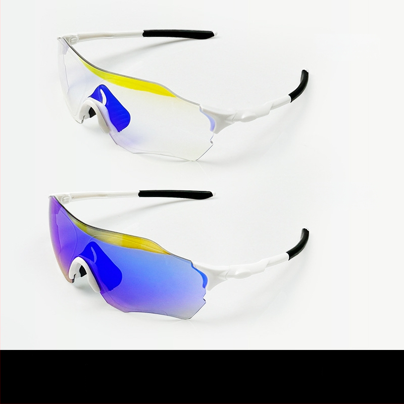 Poliarizuotos dviratininko akinės LP5001, unisex, TR90 rėmas, keičiamų lęšių, reguliuojamas nosies tiltelis