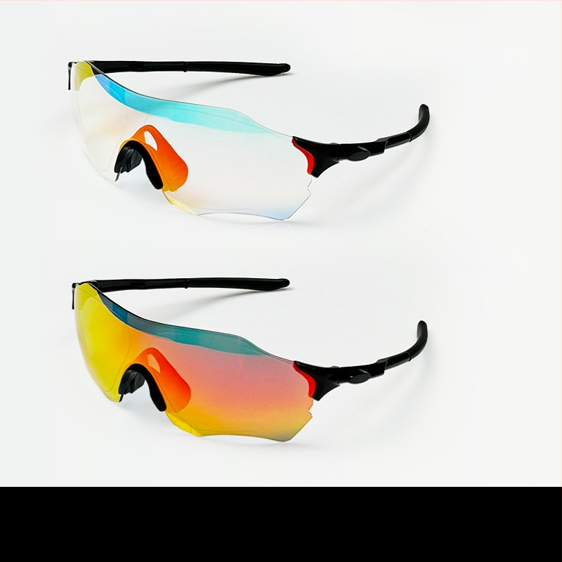 Poliarizuotos dviratininko akinės LP5001, unisex, TR90 rėmas, keičiamų lęšių, reguliuojamas nosies tiltelis