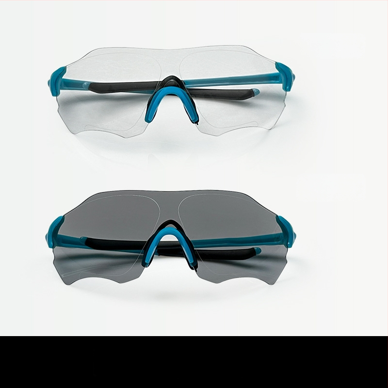 Poliarizuotos dviratininko akinės LP5001, unisex, TR90 rėmas, keičiamų lęšių, reguliuojamas nosies tiltelis