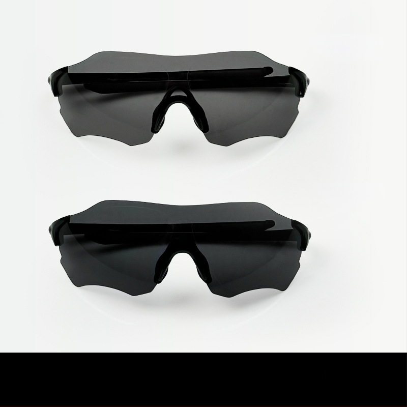 Poliarizuotos dviratininko akinės LP5001, unisex, TR90 rėmas, keičiamų lęšių, reguliuojamas nosies tiltelis