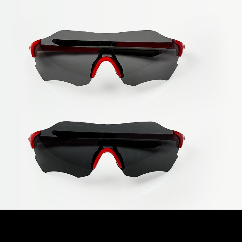 Poliarizuotos dviratininko akinės LP5001, unisex, TR90 rėmas, keičiamų lęšių, reguliuojamas nosies tiltelis